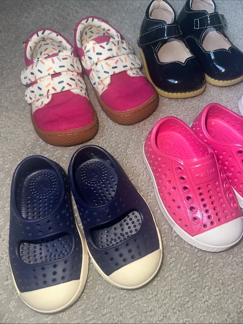 New & EUC! 5pc Bundle Girls Toddler Shoes